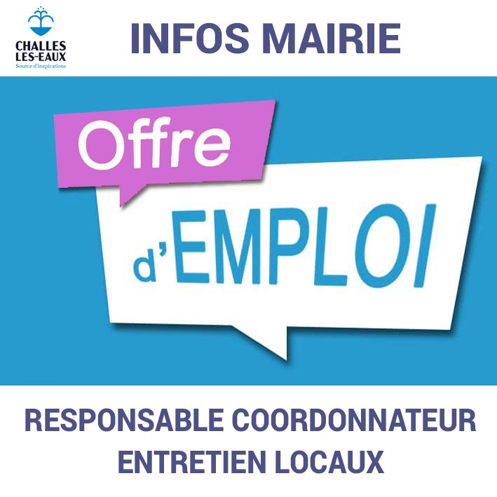 offre emploi responsable coordonnateur